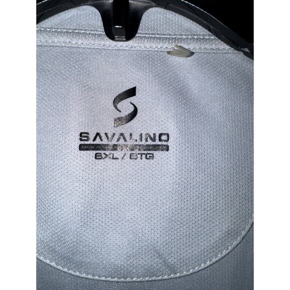 Savalino 1/4 Zip Men’s Bowling Shirt 8XL Geometric Design - Picture 4 of 9